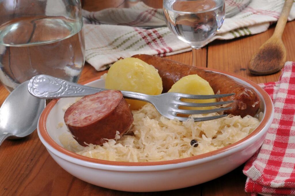 Est-ce que l'on peut manger de la choucroute enceinte ?