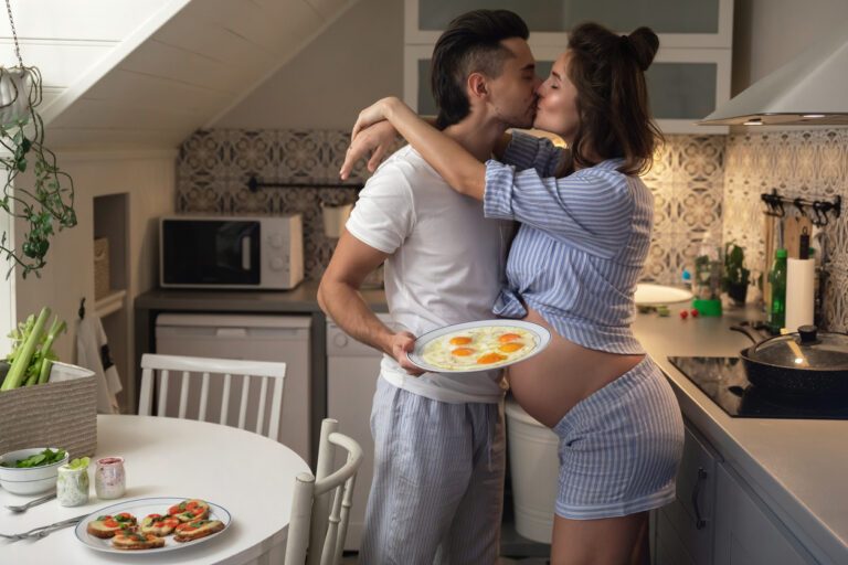 Oeuf au plat pendant la grossesse