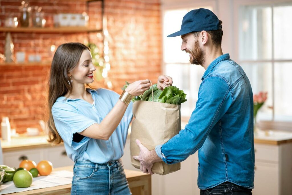 livraison de courses à domicile