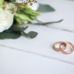 anneaux de mariage en or rose