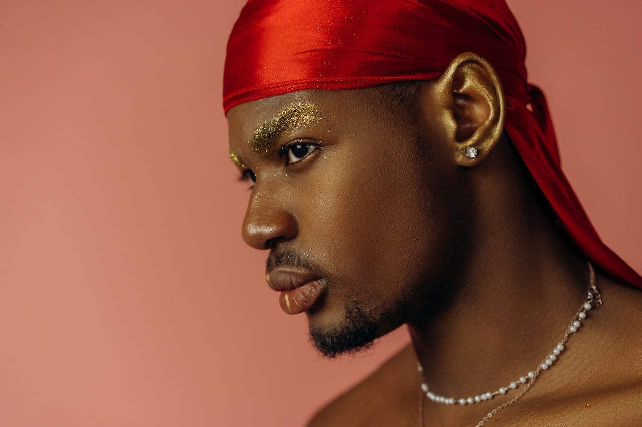 durag homme trous marron main image 1
